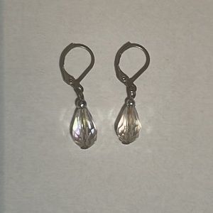 Unknown brand, earrings, Clear.